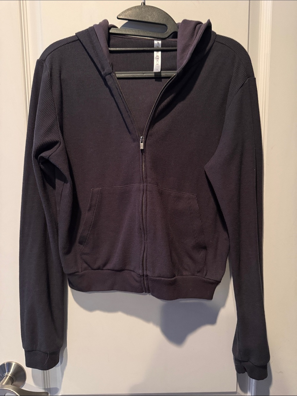 Fabletics Dark Gray Zip-Up Hoodie